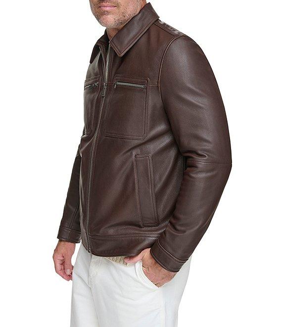 Andrew Marc Sport Halen Leather Jacket Product Image