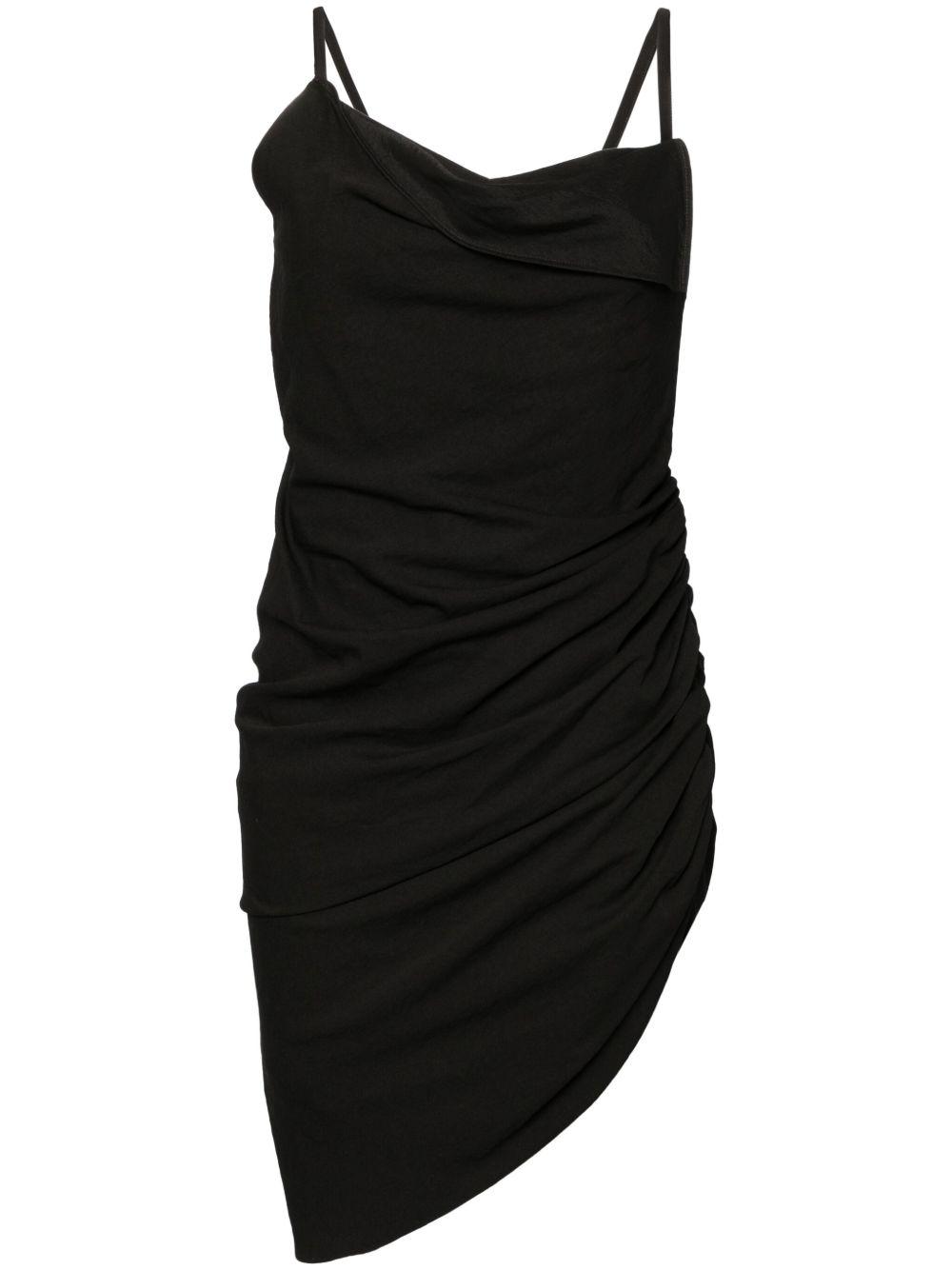 Black Les Classiques 'La robe Saudade' Minidress Product Image