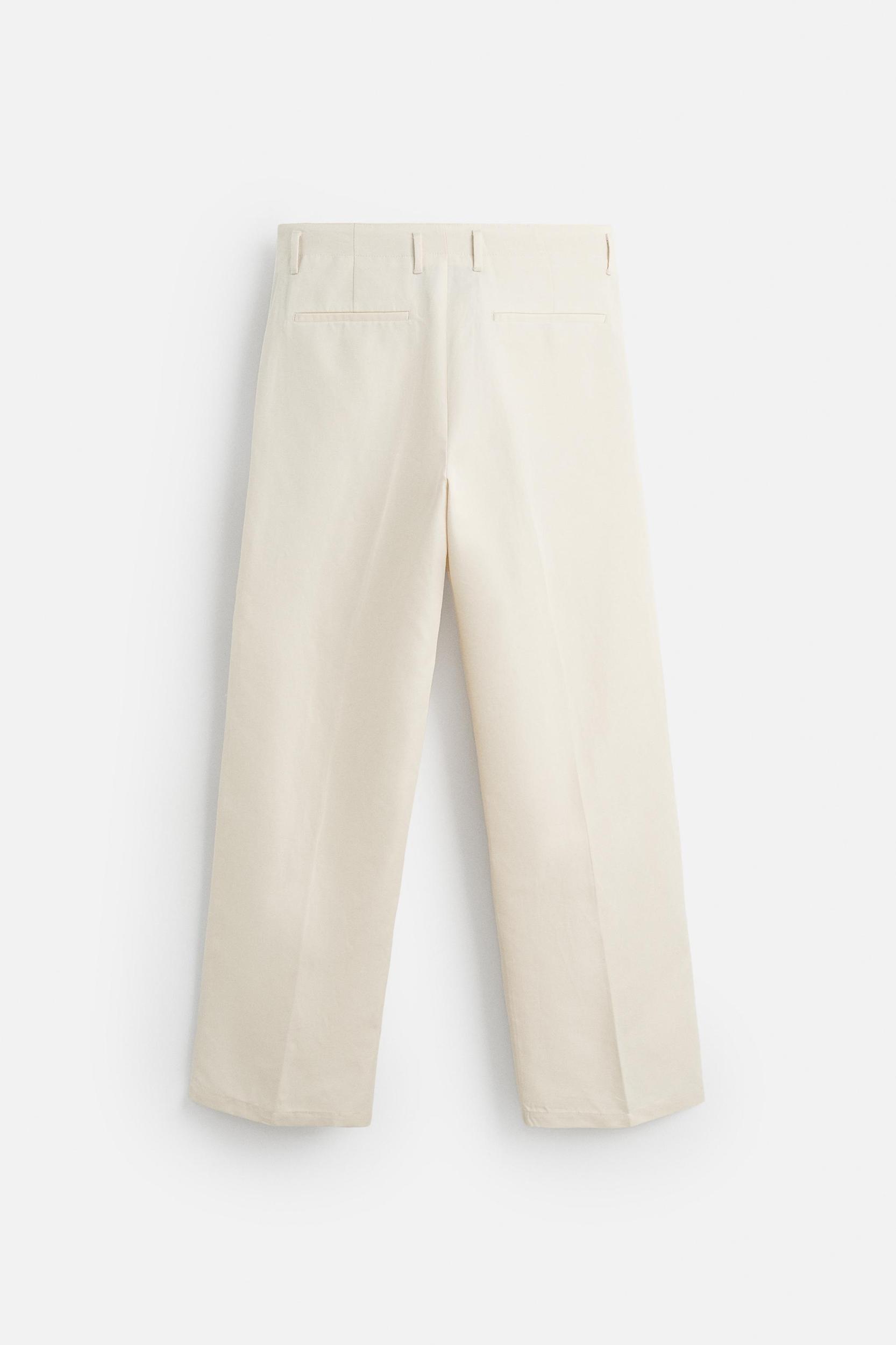 PLEATED SUIT PANTS Product Image