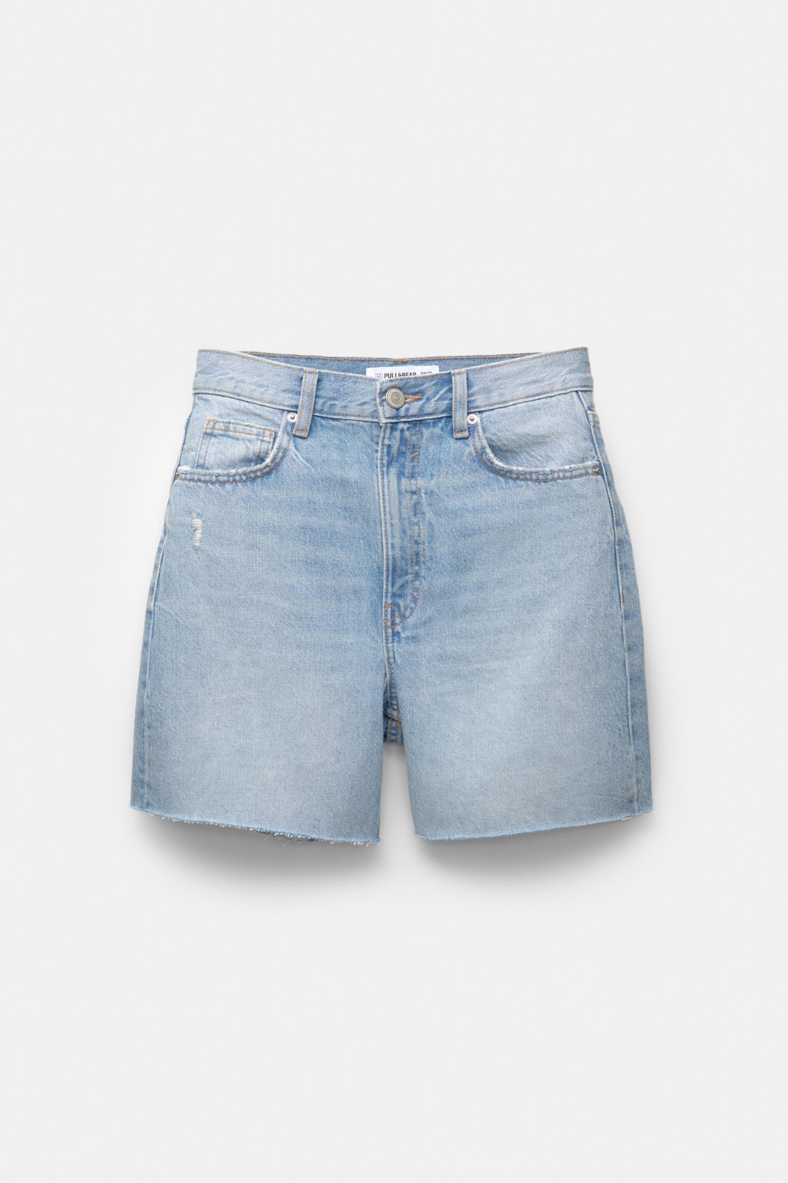 Denim Bermuda shorts Product Image