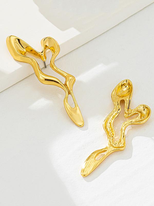 Geometric Drop Earrings Product Image