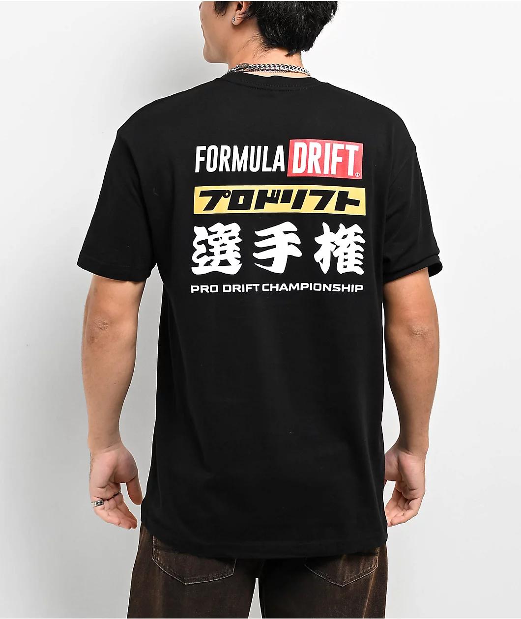 Formula DRIFT Pro Championship Black T-Shirt Product Image