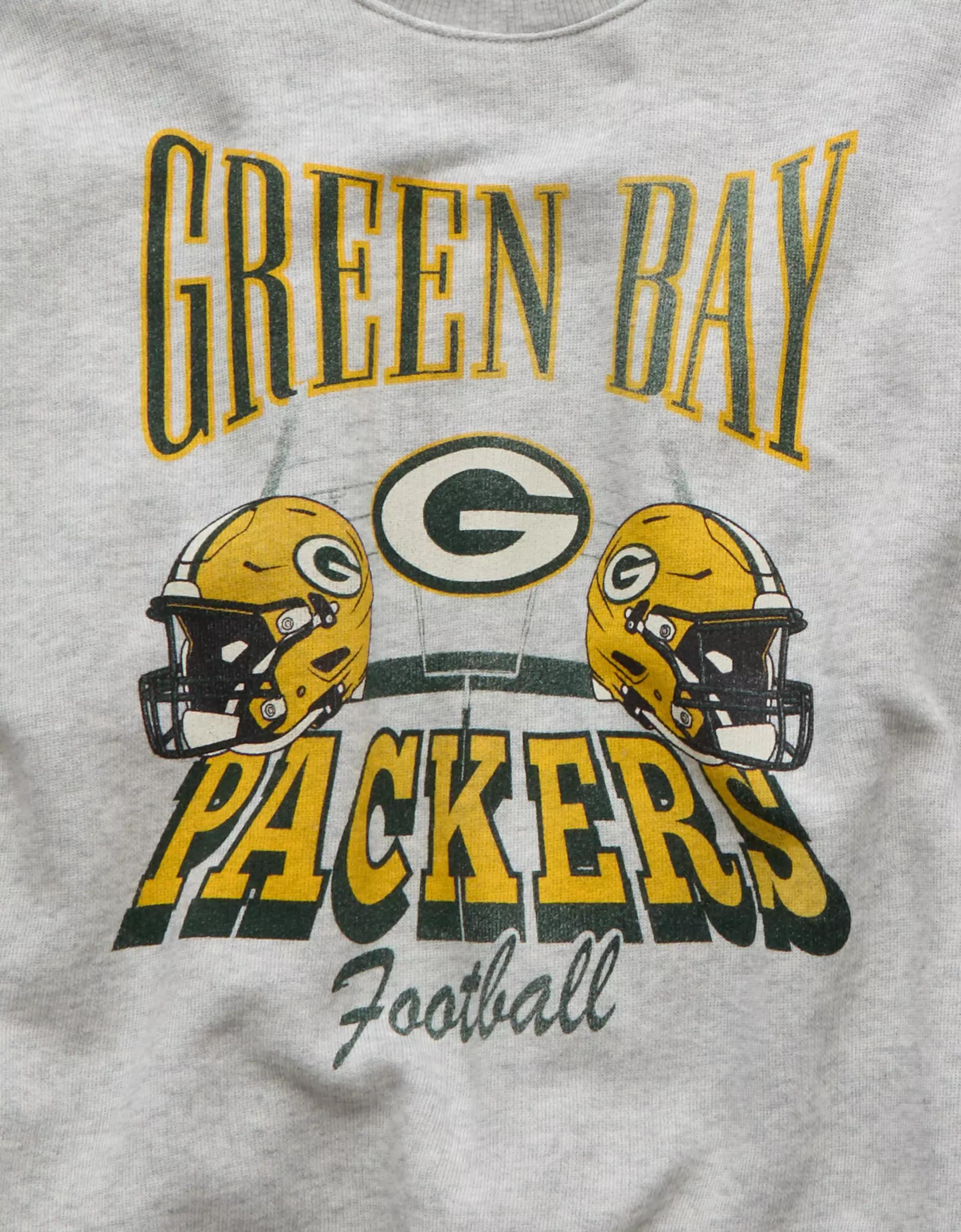 AE Relaxed Fit Green Bay Packers Graphic Sweatshirt Product Image