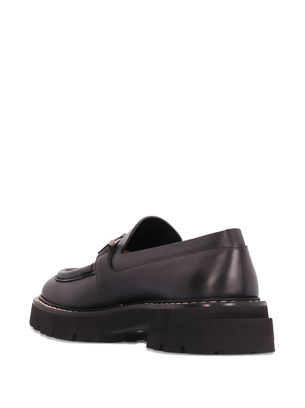 Gancini-buckle loafers Product Image