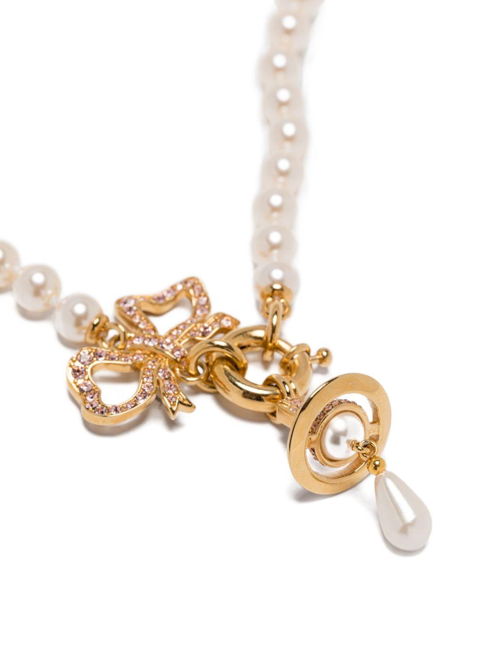 bow-pendant necklace Product Image