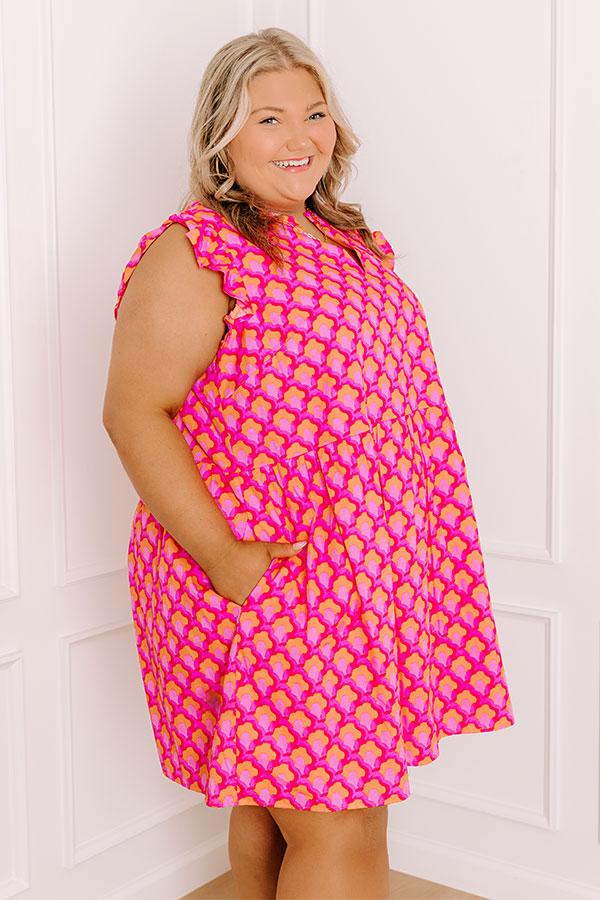 Daydream Darling Mini Dress Curves Product Image