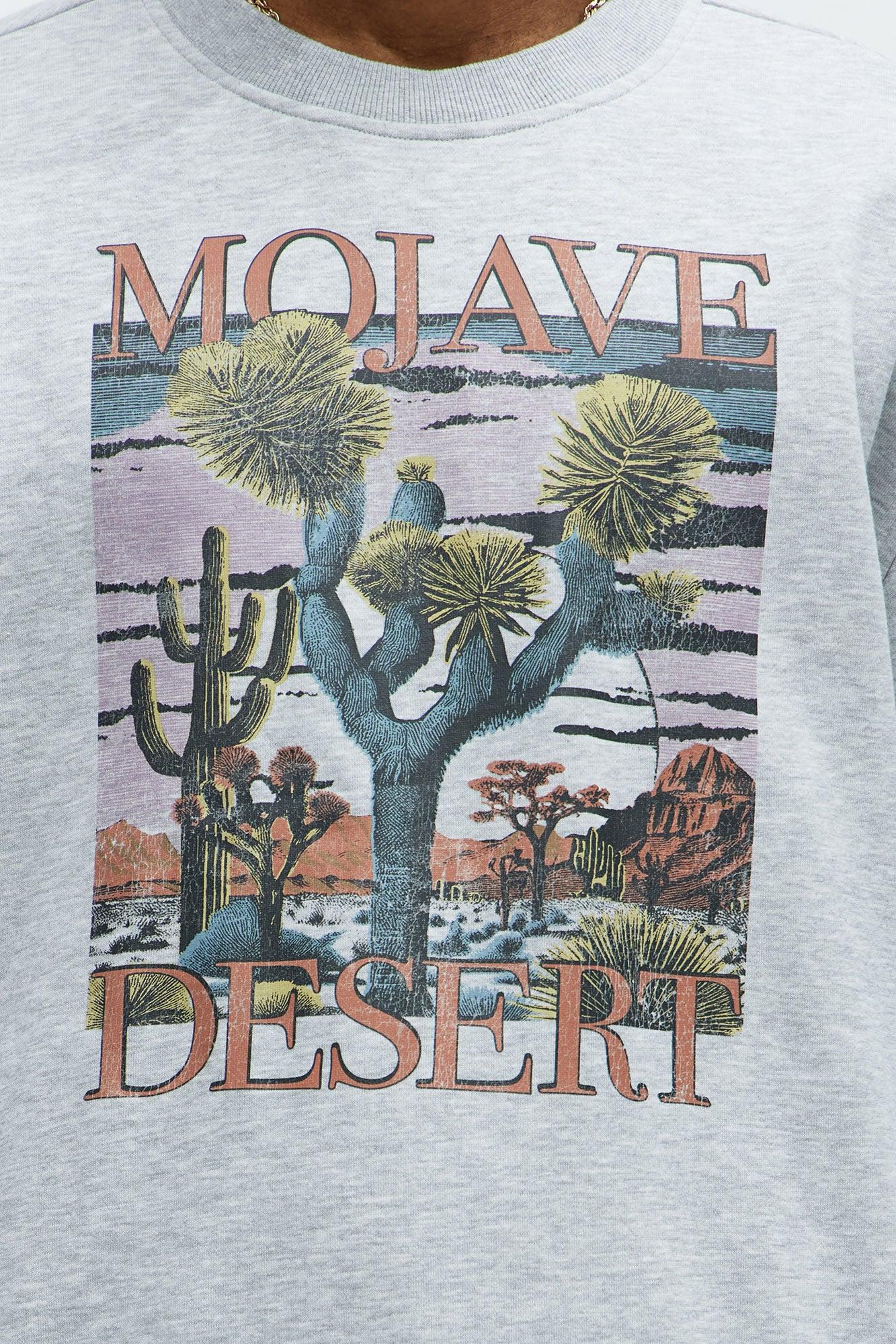 Tyson Mojave Desert Crewneck Sweatshirt - Heather Grey Product Image