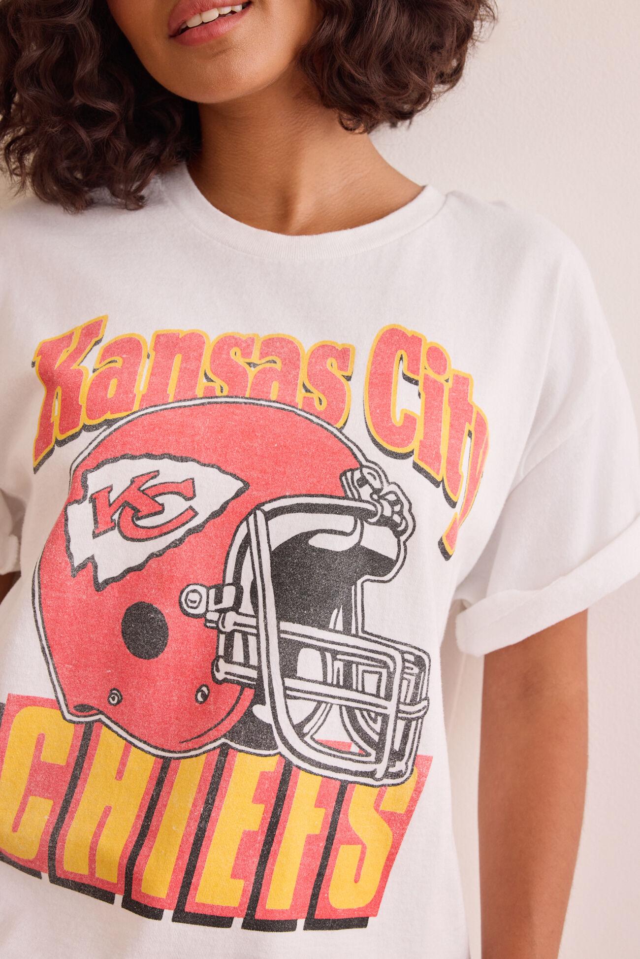 Chiefs Helmet Oversized Tee Product Image