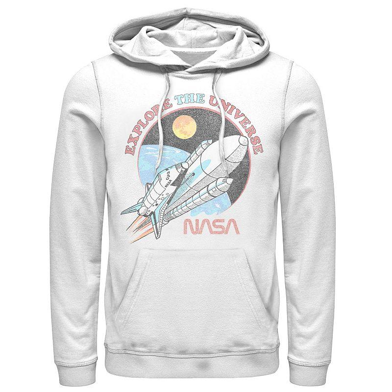 Men's NASA Explore The Universe Circle Portrait Hoodie,  Product Image