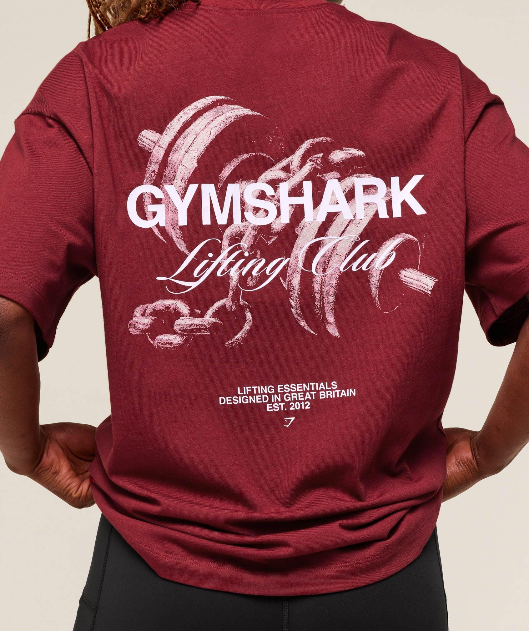 Forged By Iron Graphic Oversized T-Shirt Product Image