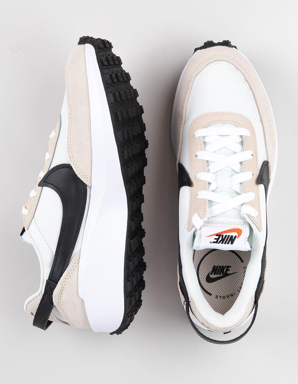 NIKE Waffle Debut Womens Shoes - WHT/BLK Product Image