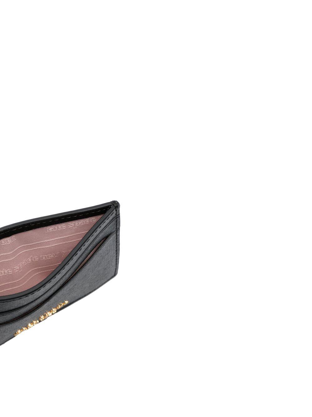 logo-detail leather cardholder  Product Image