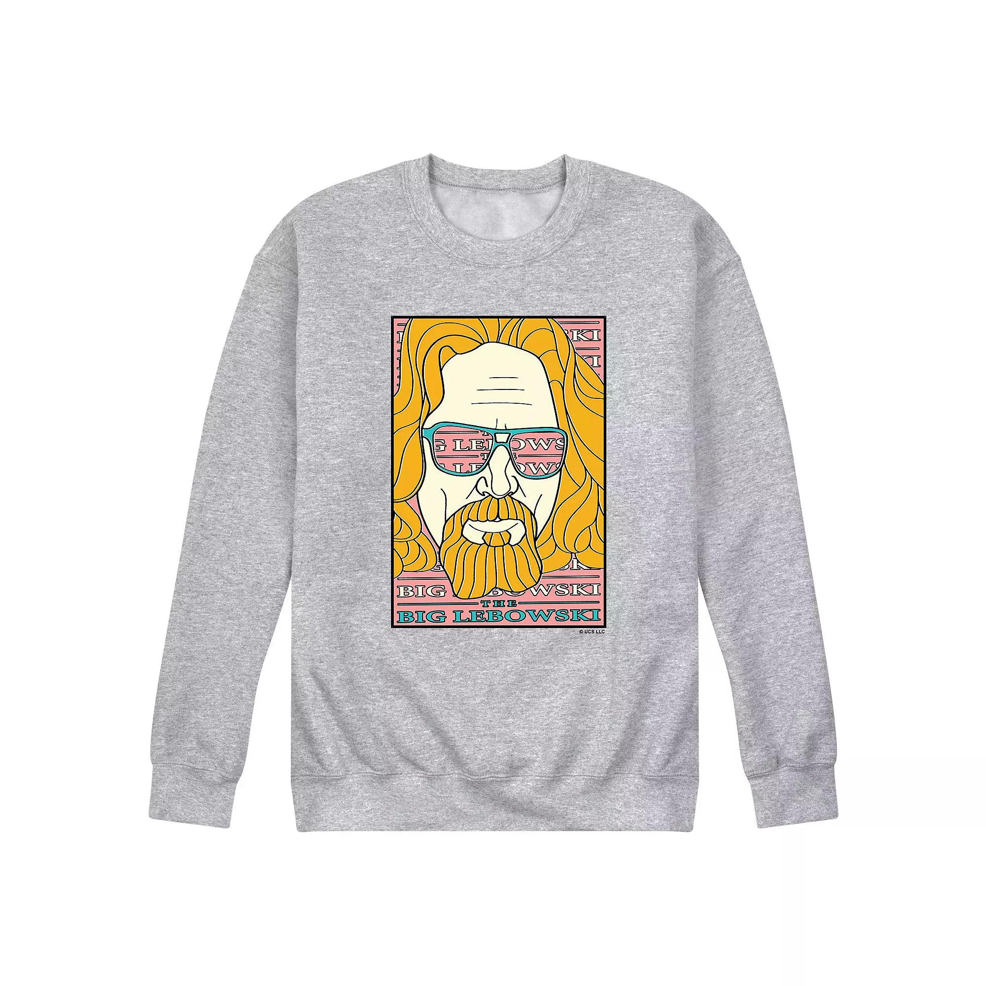 Men's The Big Lebowski Pop Poster Sweatshirt,  Product Image