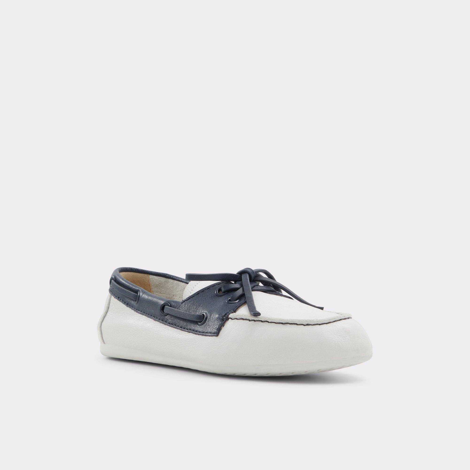 Sail White/Navy Women's Loafers & Oxfords | ALDO US Product Image