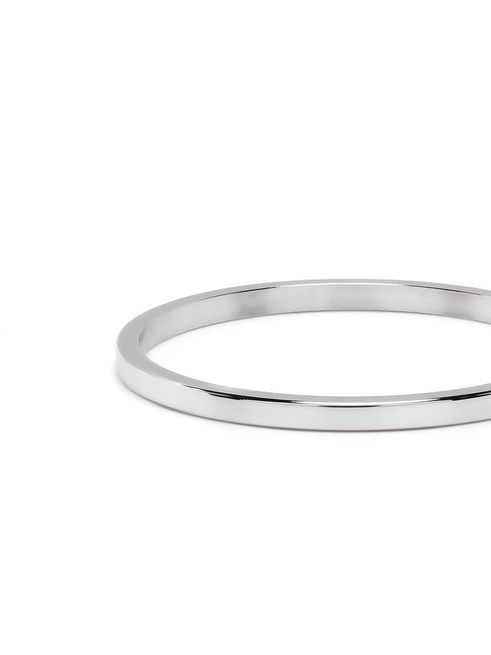 18kt white gold Slick polished ring Product Image