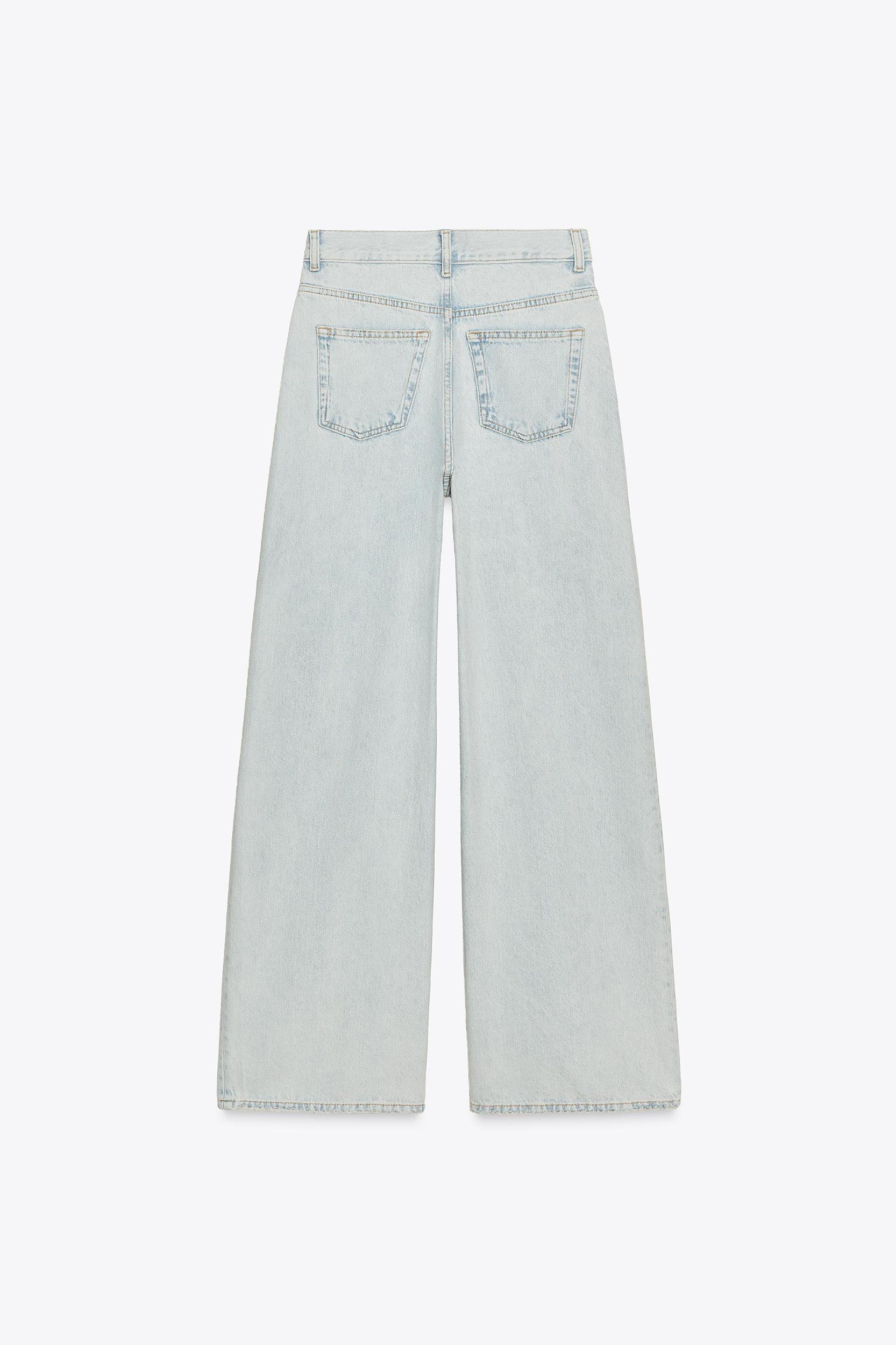 ZW COLLECTION HIGH WAIST PALAZZO JEANS Product Image