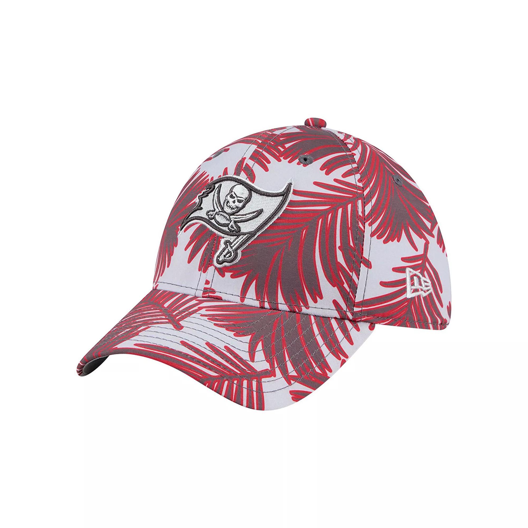 Men's New Era Gray Tampa Bay Buccaneers Palms 39THIRTY Flex Hat, Size: Large/XL, Grey Product Image