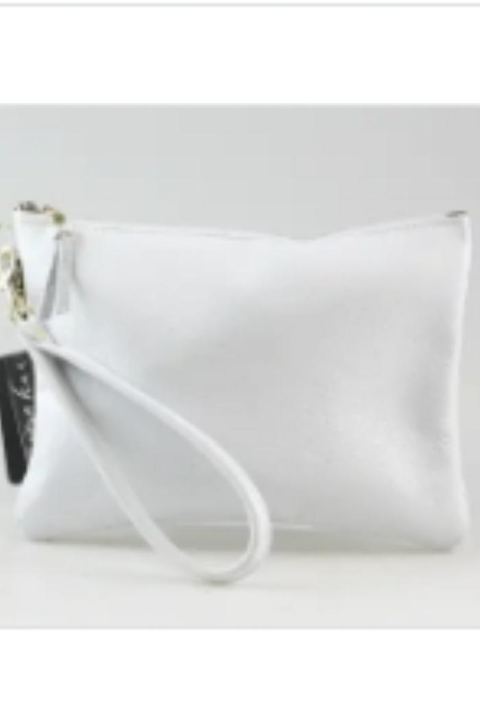 The Metallic Carter Wristlet Product Image