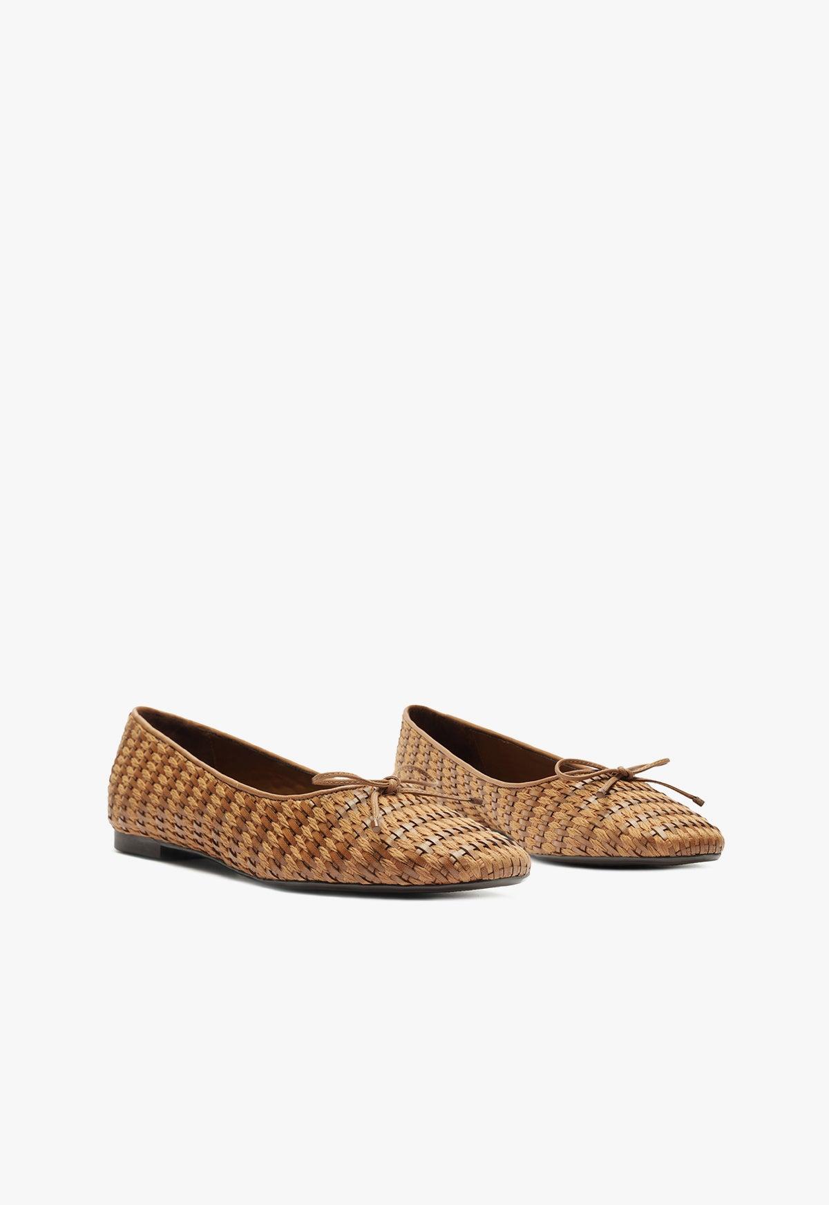 Arissa Straw Ballet Flat Product Image