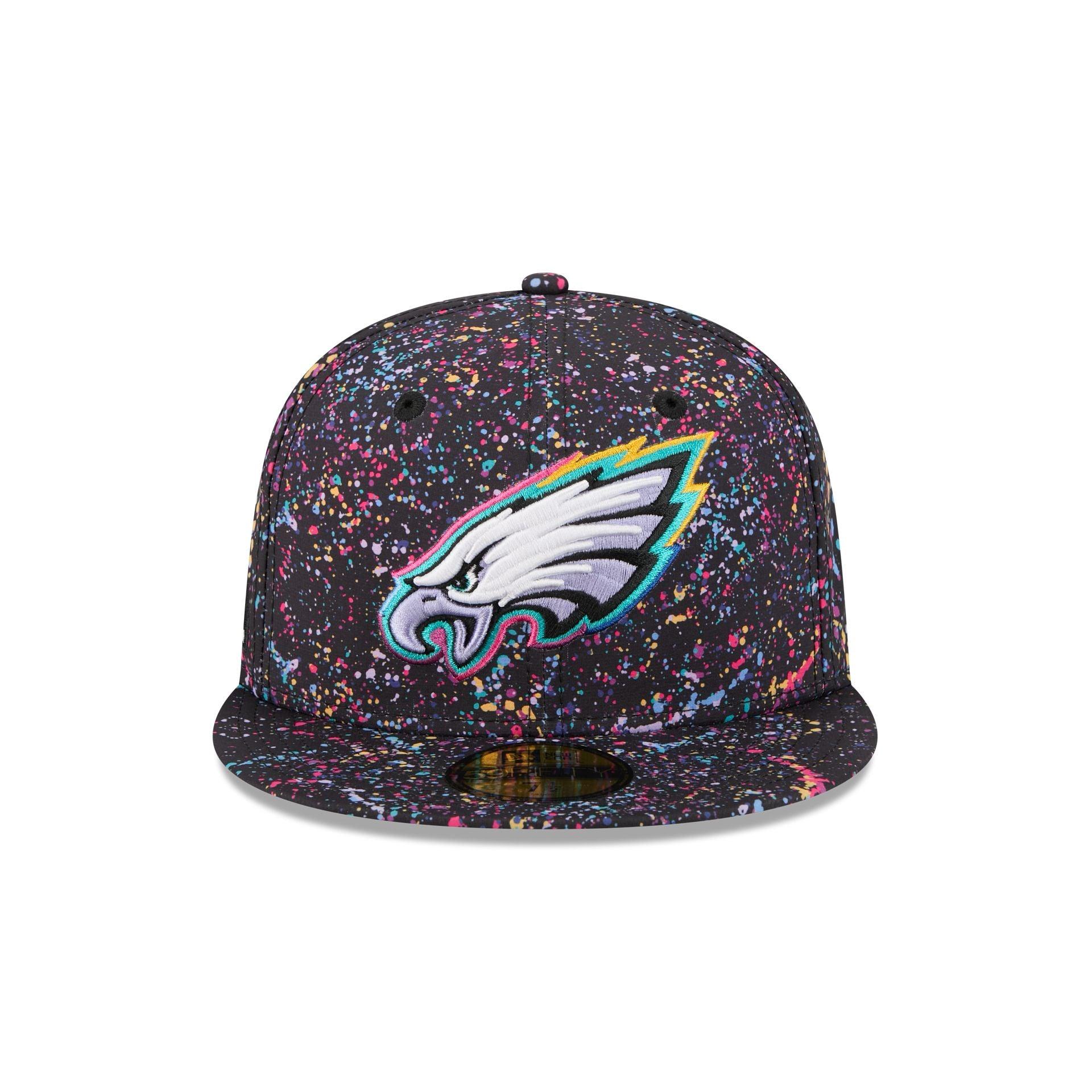 Philadelphia Eagles 2025 Crucial Catch 59FIFTY Fitted Hat Male Product Image