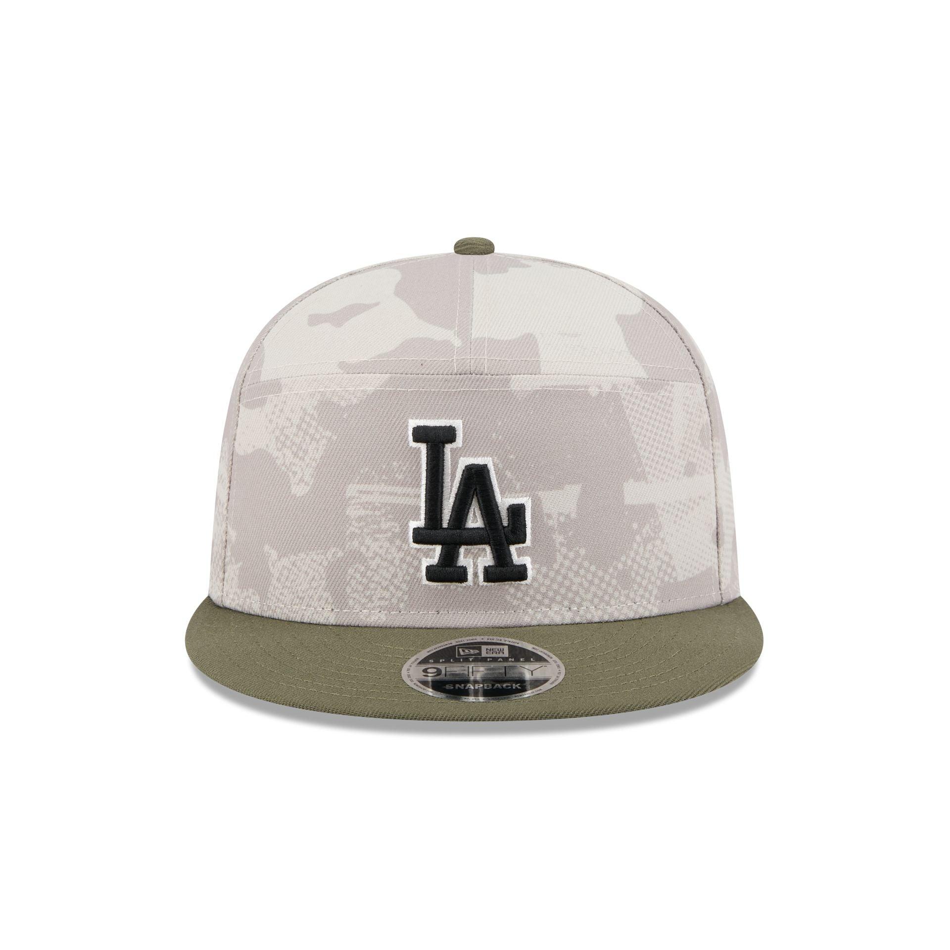 Los Angeles Angels Armed Forces Day 2025 Split Panel 9FIFTY Snapback Hat Male Product Image