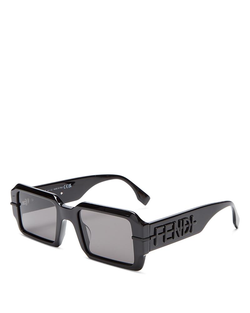 Fendi Fendigraphy Rectangular Sunglasses, 52mm Product Image