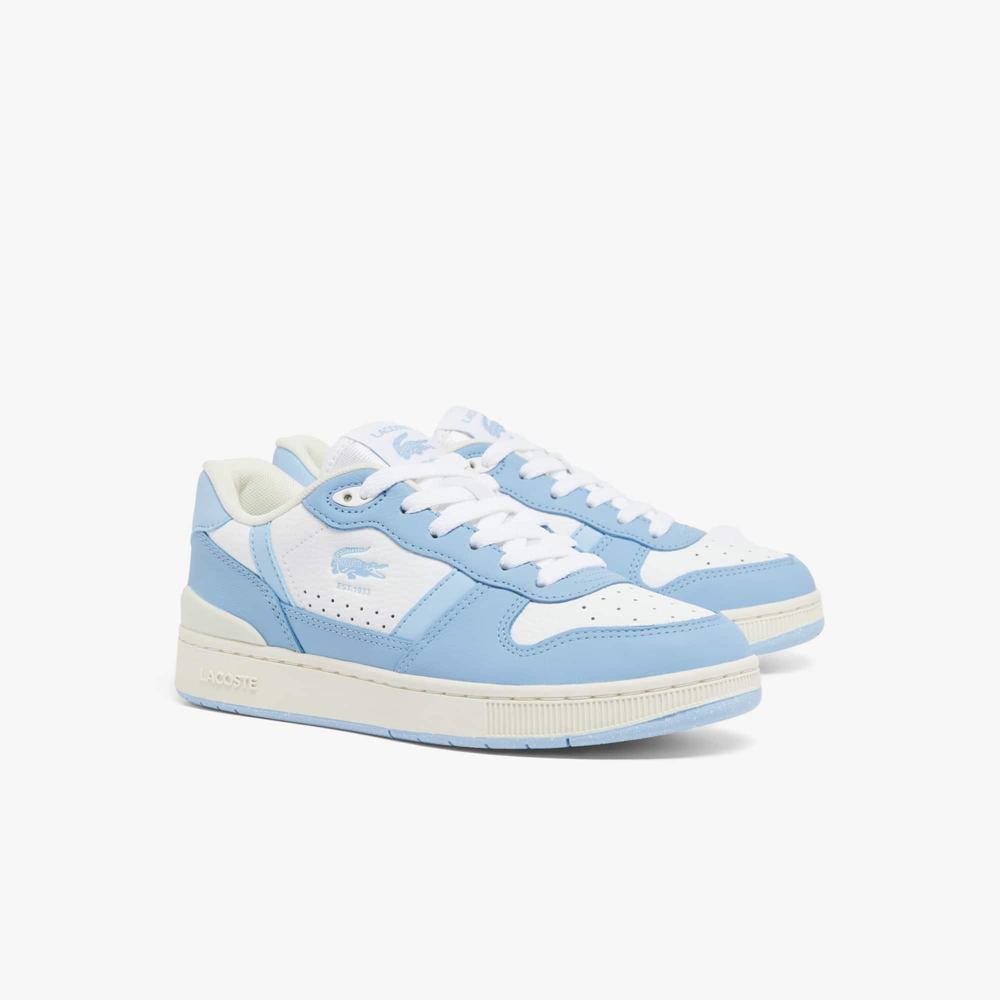 Women's T-Clip Set Leather Sneakers Product Image