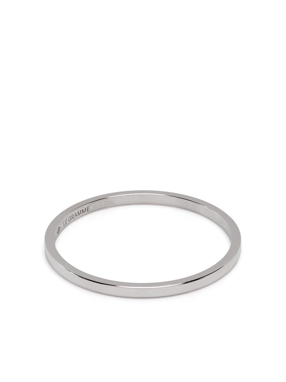 18kt white gold Slick polished ring Product Image