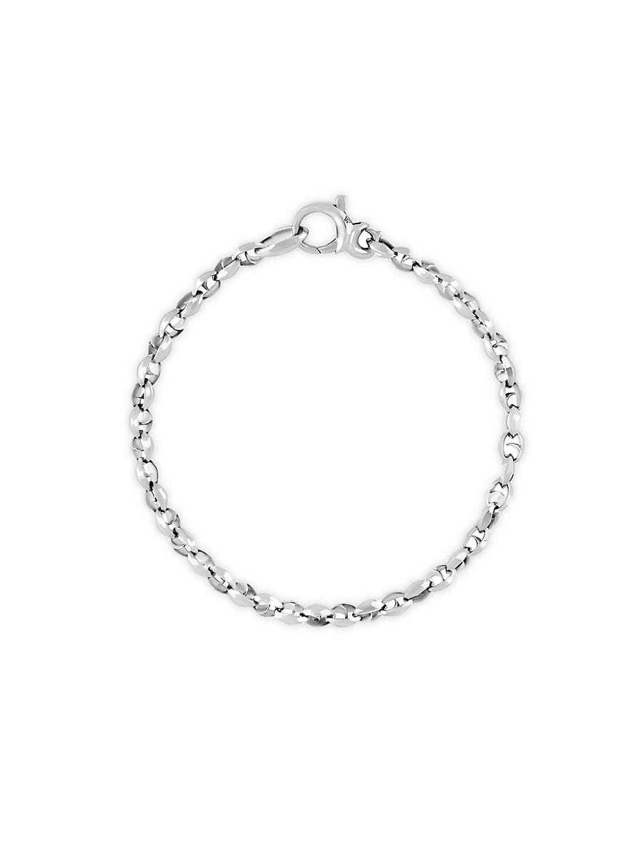 Mens Classic XXS Link Sterling Silver Bracelet Product Image