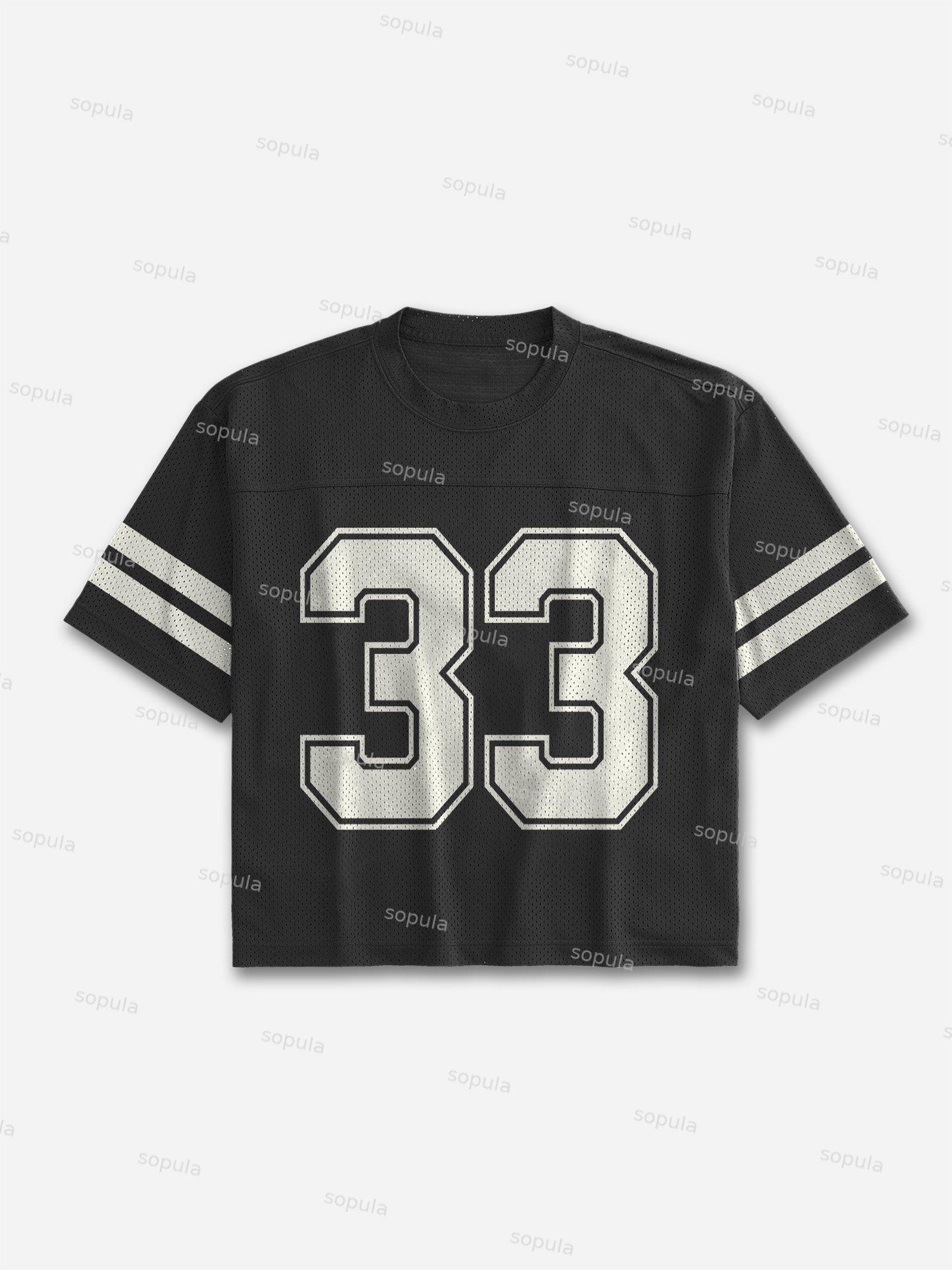 Stripe 33 Blokecore Mesh Football Blokette Blokecore Jersey T-shirt Product Image