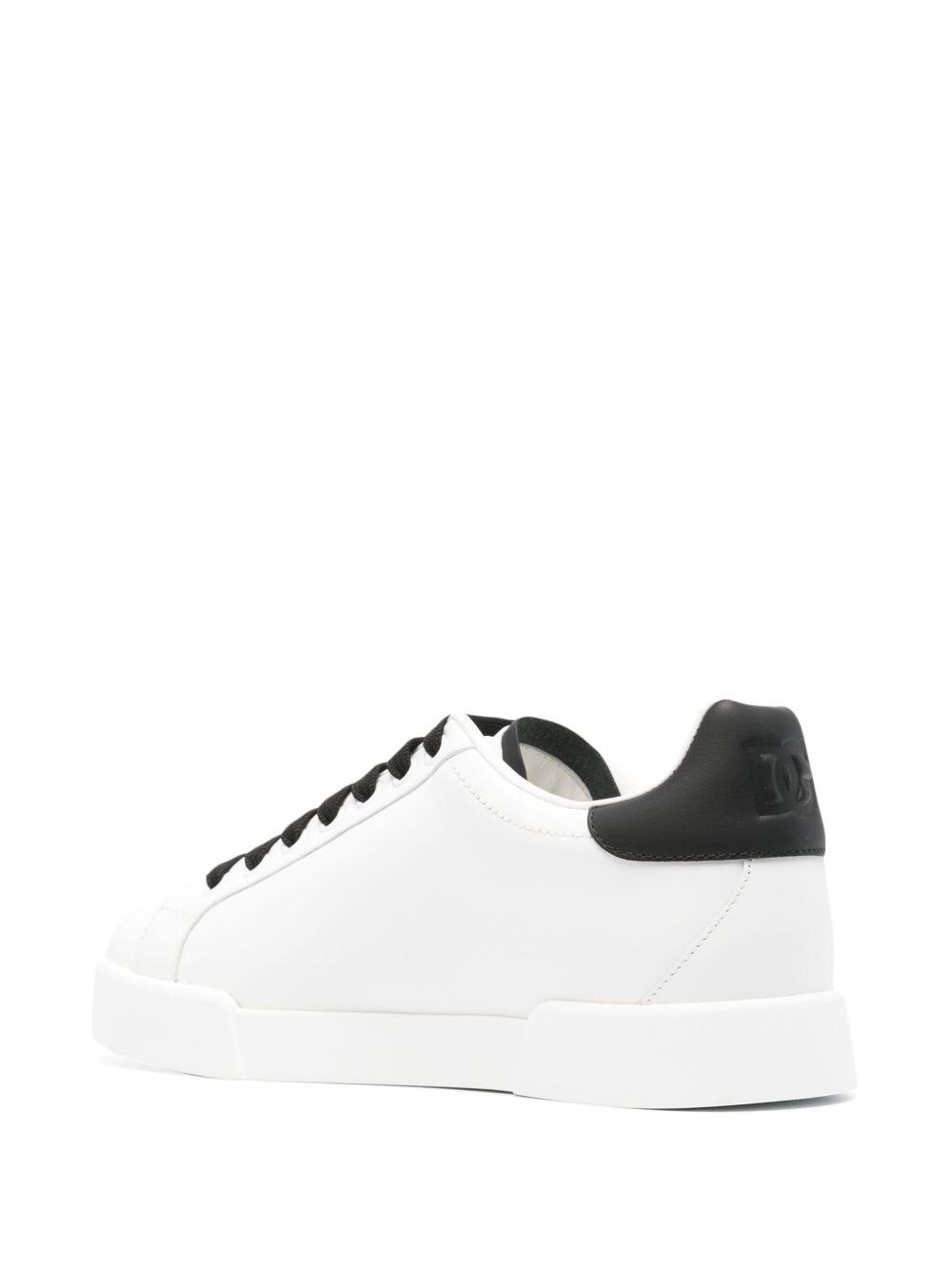 Portofino perforated-logo leather sneakers Product Image