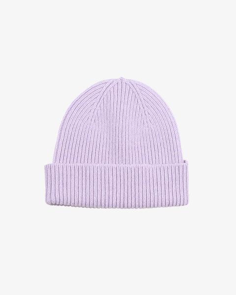 Merino Wool Beanie - Soft Lavender Product Image