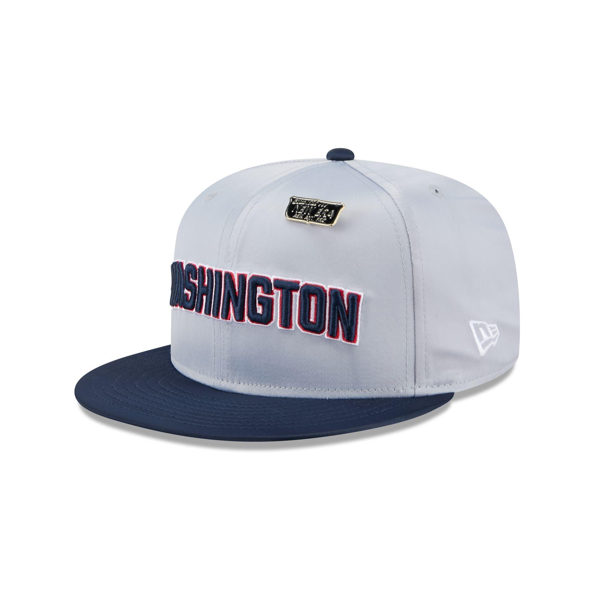 Washington Nationals Spring Satin 59FIFTY Fitted Hat Male Product Image