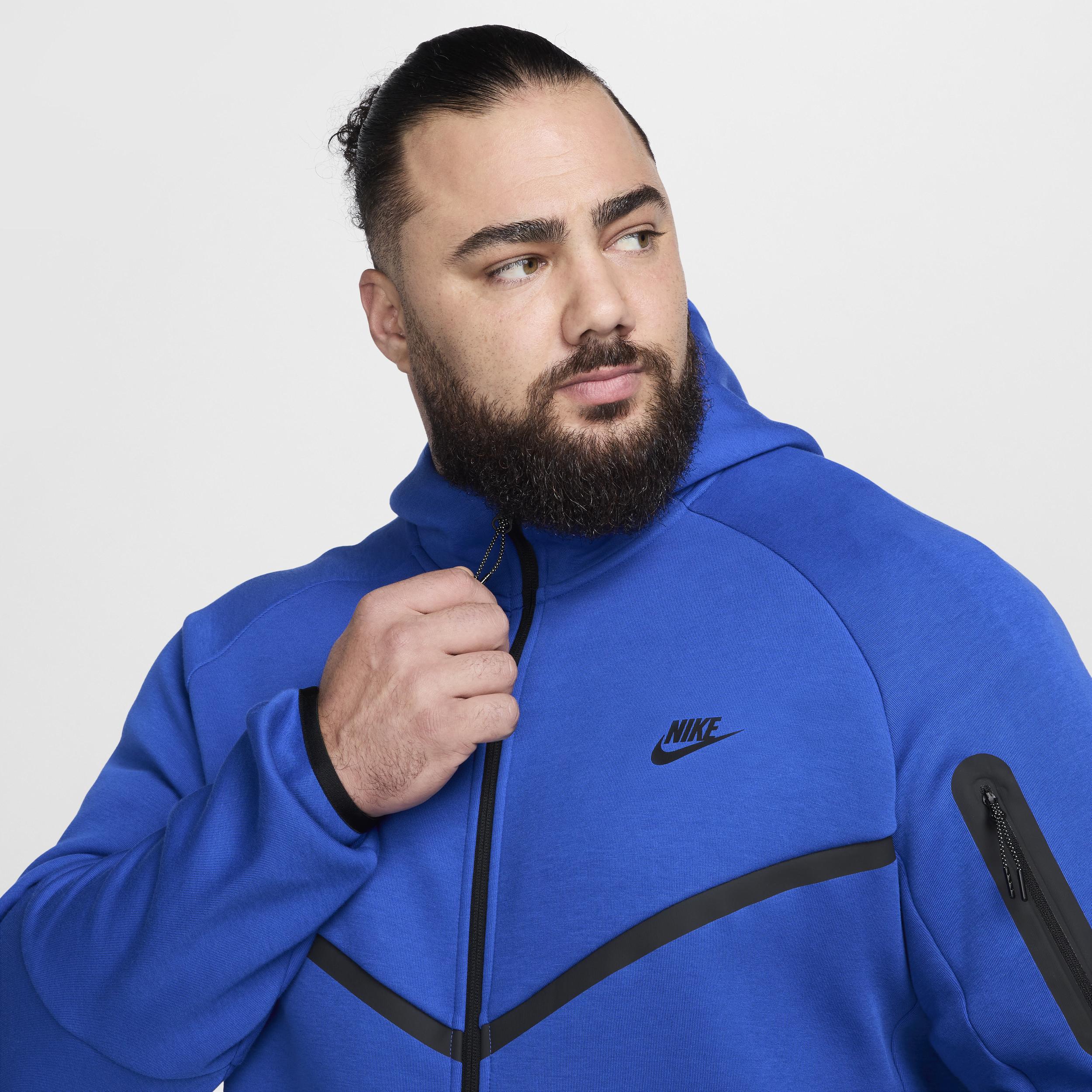 Mens Nike Tech Full-Zip Fleece Windrunner Hoodie Product Image