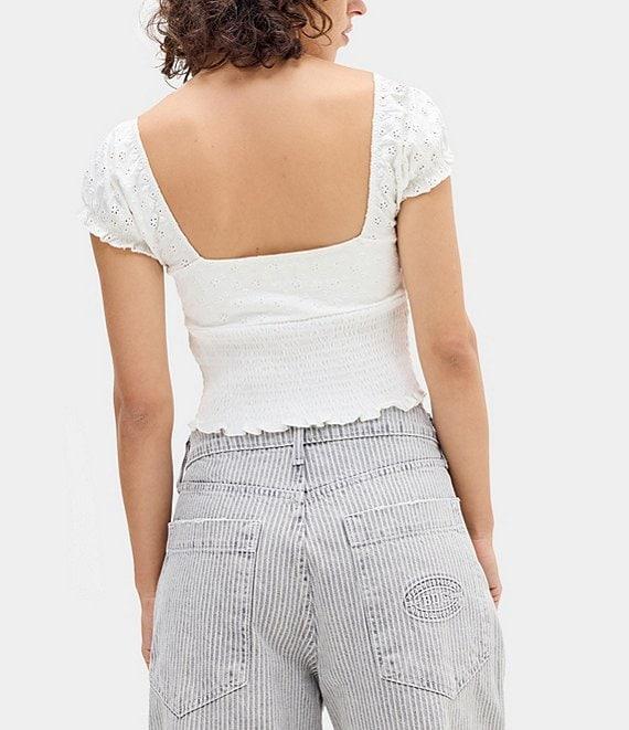BDG Urban Outfitters Sydney Cap Sleeve Knit Top Product Image