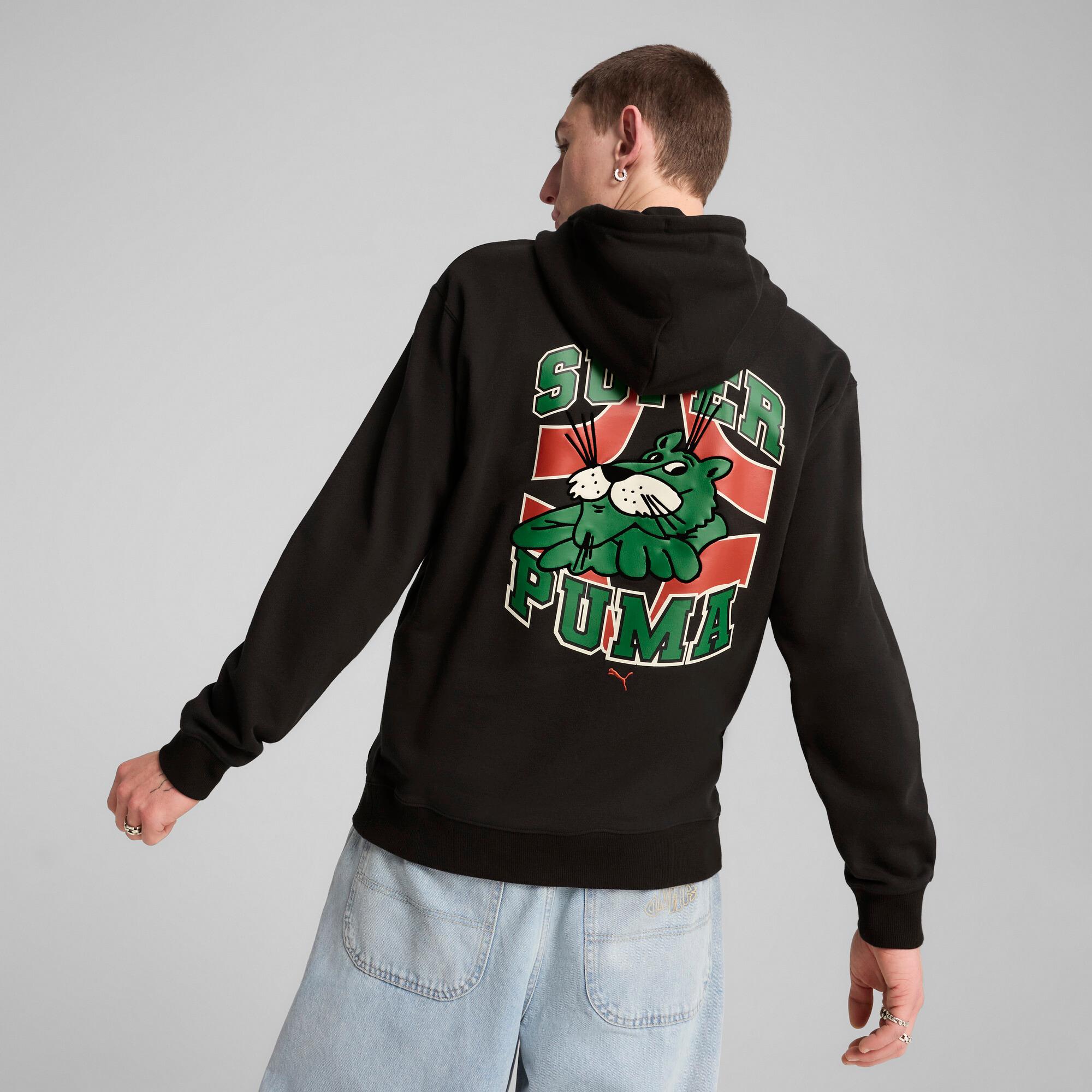 GRAPHICS Super PUMA Men's Hoodie Product Image