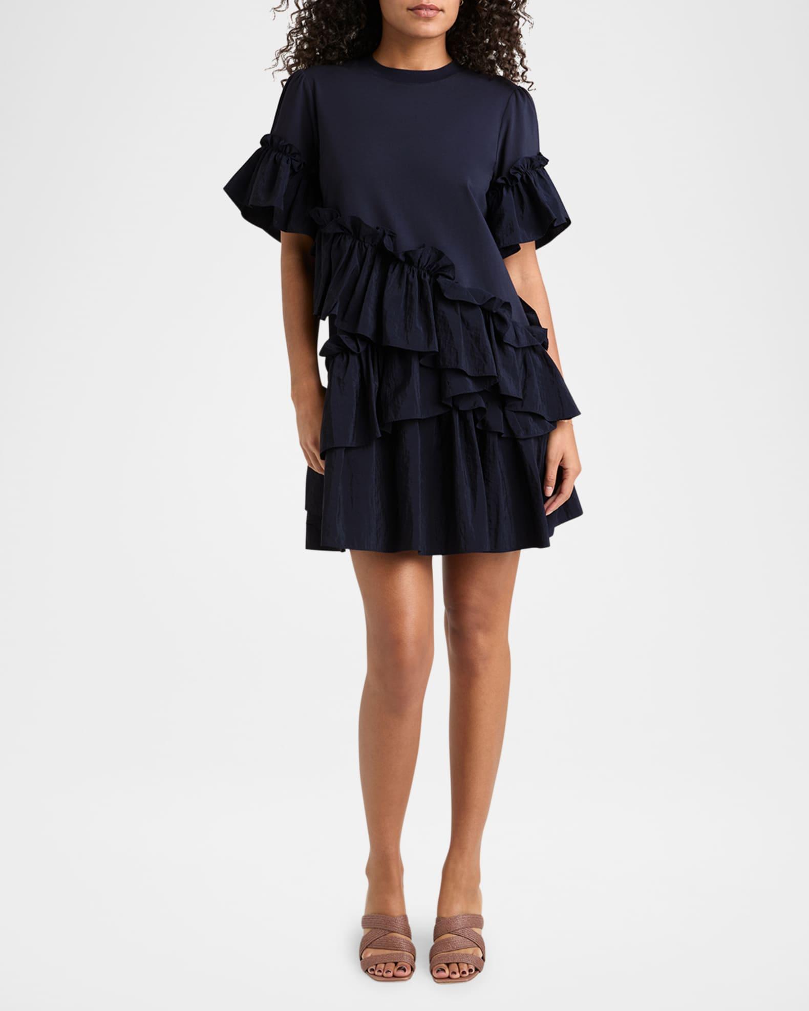 Kendria Ruffle Mini Dress Product Image