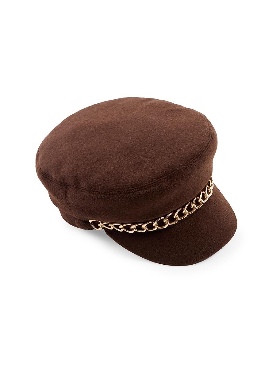 Womens Marina Tweed Newsboy Cap Product Image