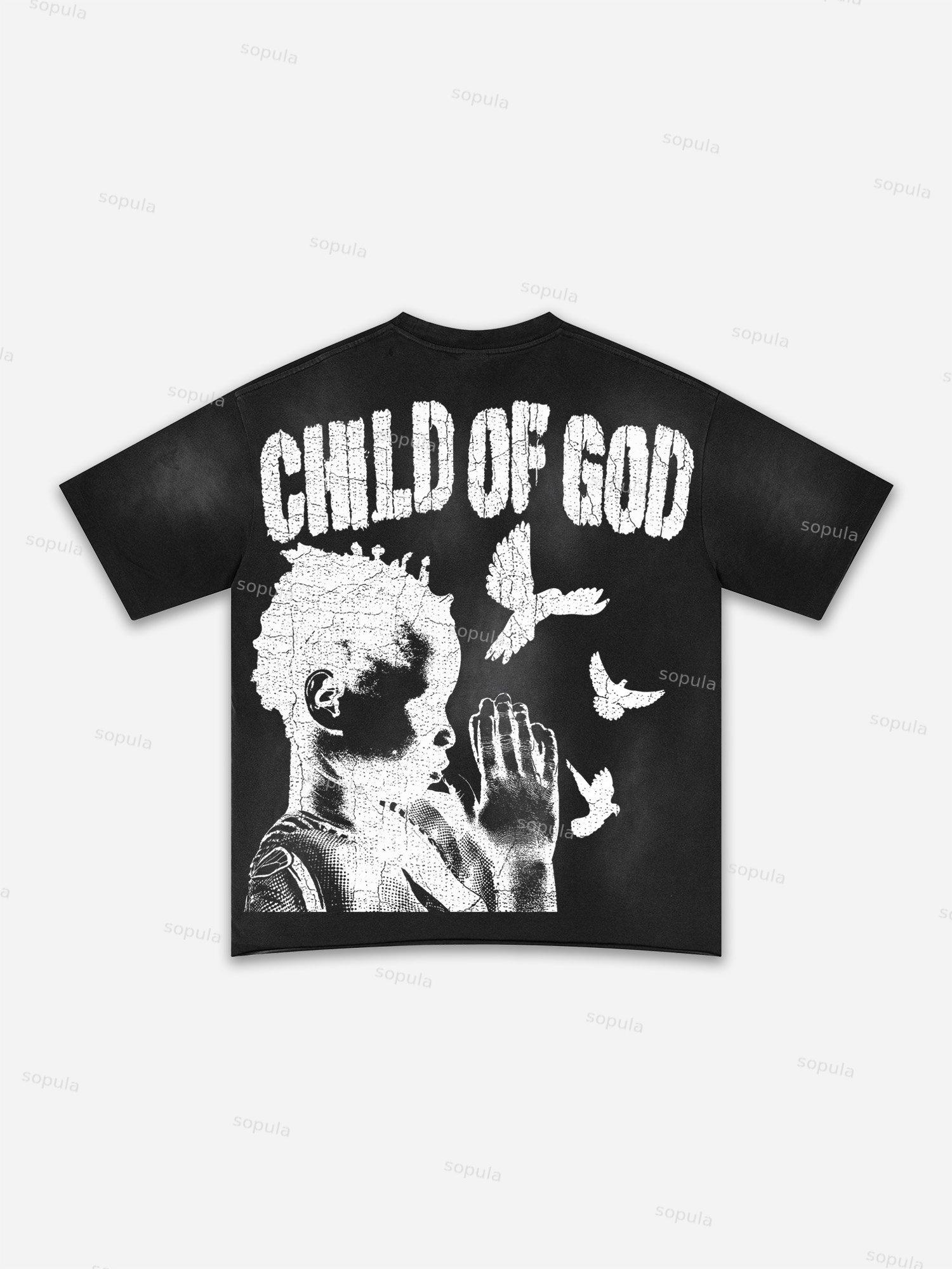 Fly By Choice Graphic Washed T-shirt Product Image