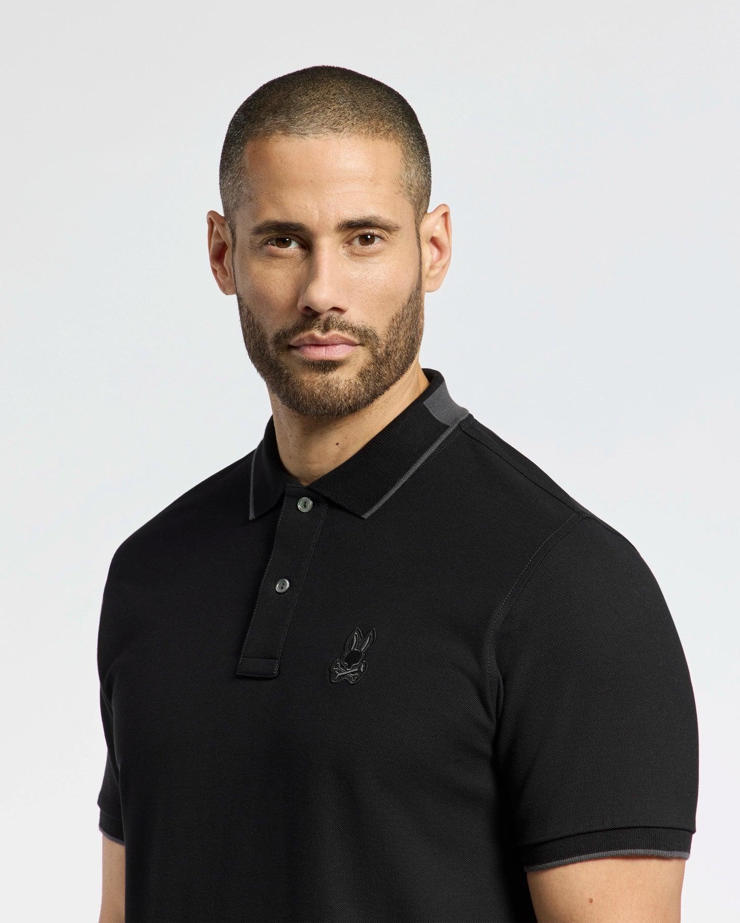 MENS CLASSIC PIQUE POLO SHIRT - B6K001ARPC Male Product Image