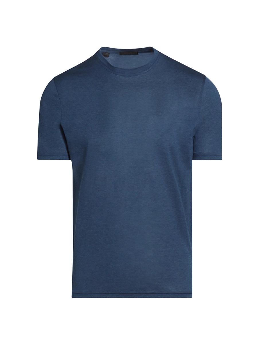 Mens COLLECTION Heathered Cotton T-Shirt Product Image