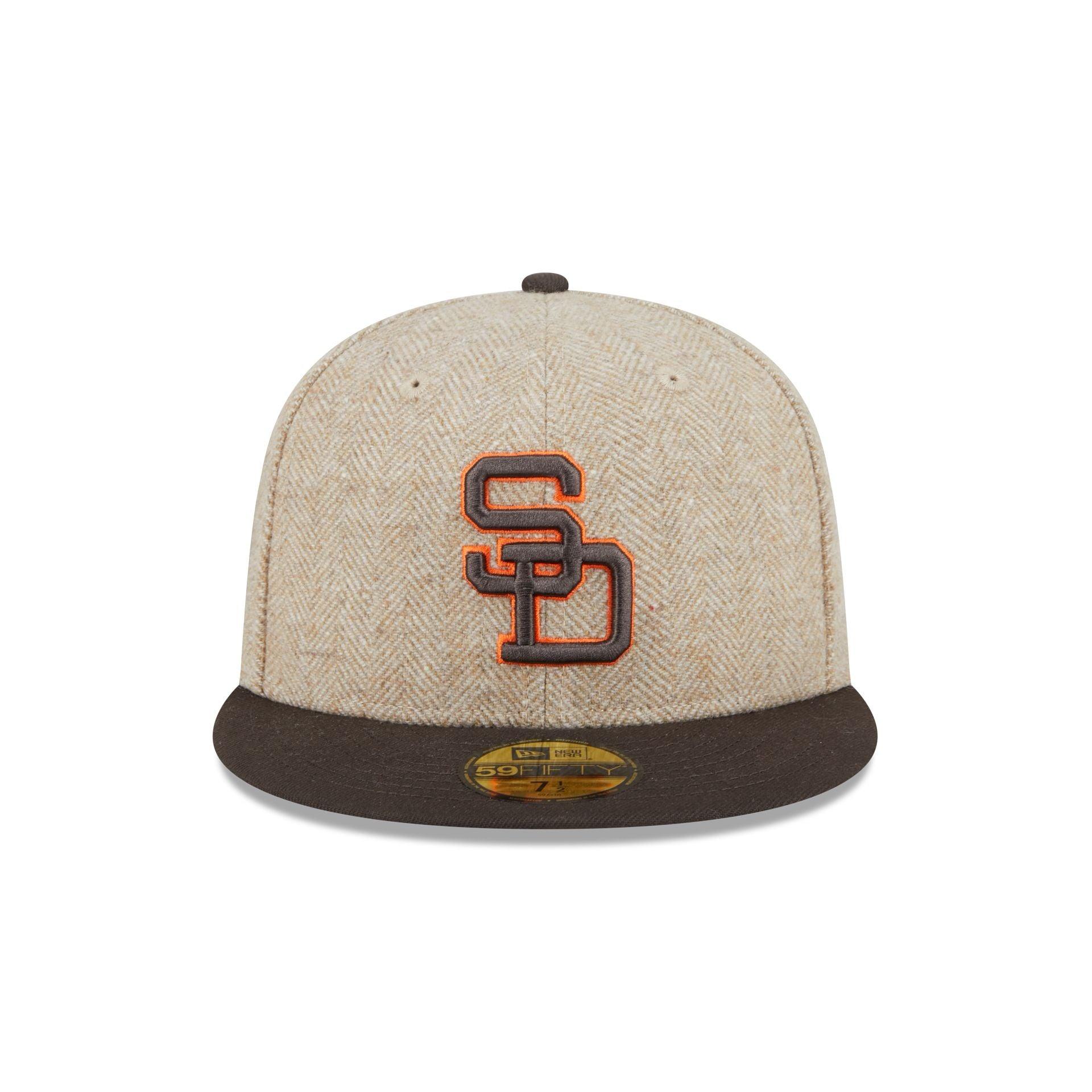 San Diego Padres Herringbone Moon 59FIFTY Fitted Hat Male Product Image