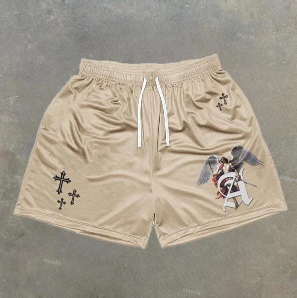 Sopula Angel Cross Stretch Mesh Shorts Product Image