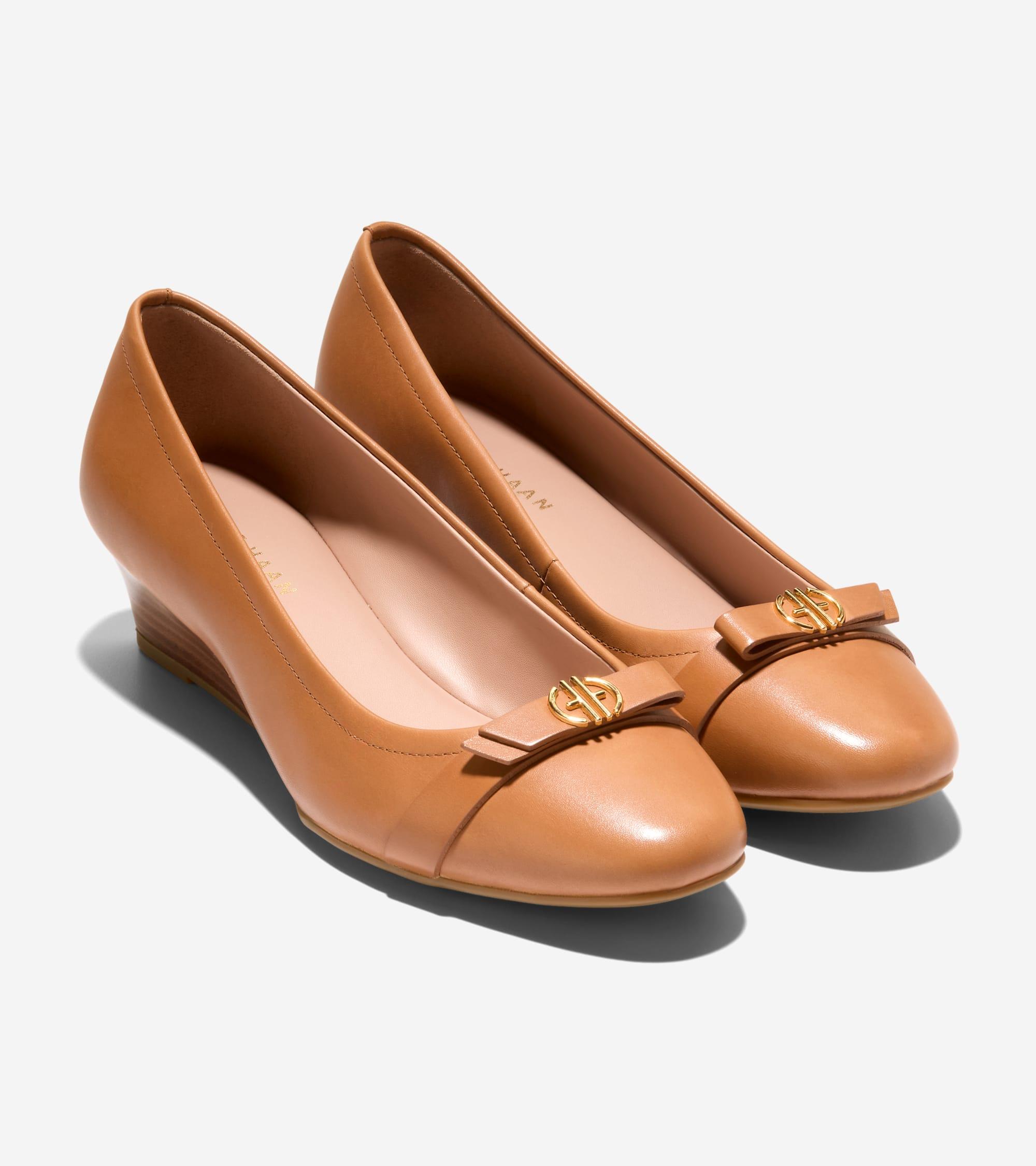 Women's Malta Wedges in Medium Brown | Cole Haan Product Image