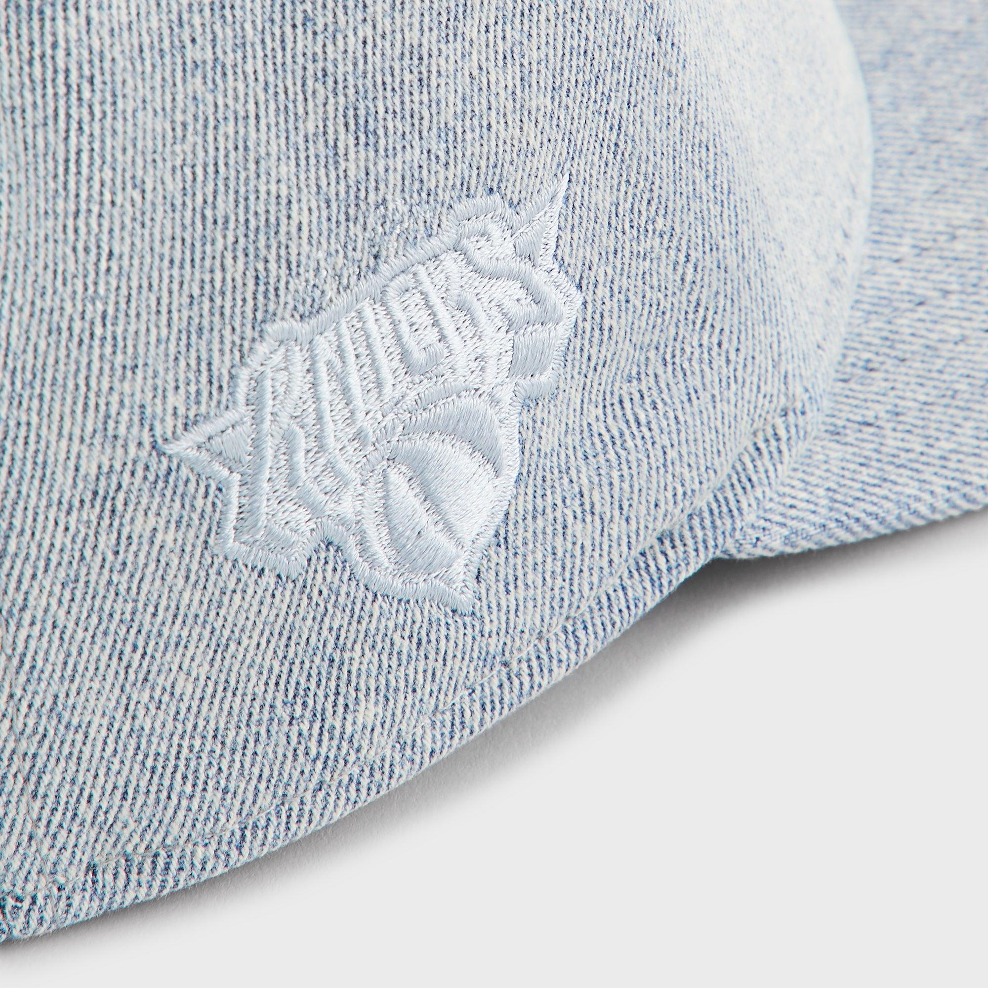 Kith & New Era for the New York Knicks Denim 9Forty M Crown Snapback - Mid Indigo Male Product Image
