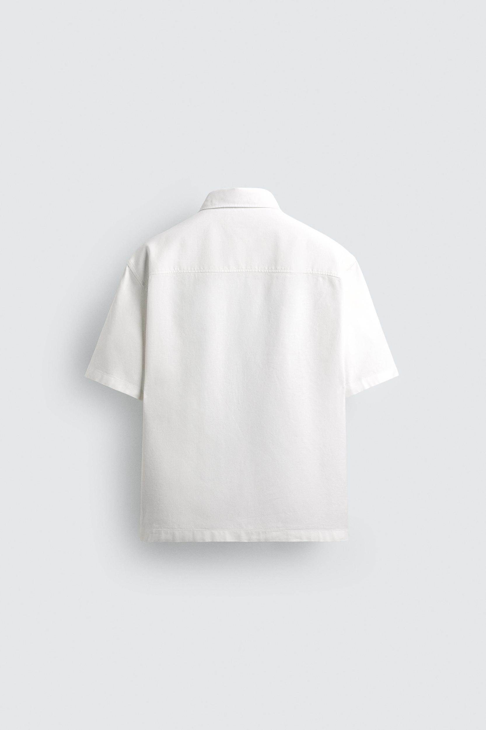 COTTON LINEN SHIRT Product Image