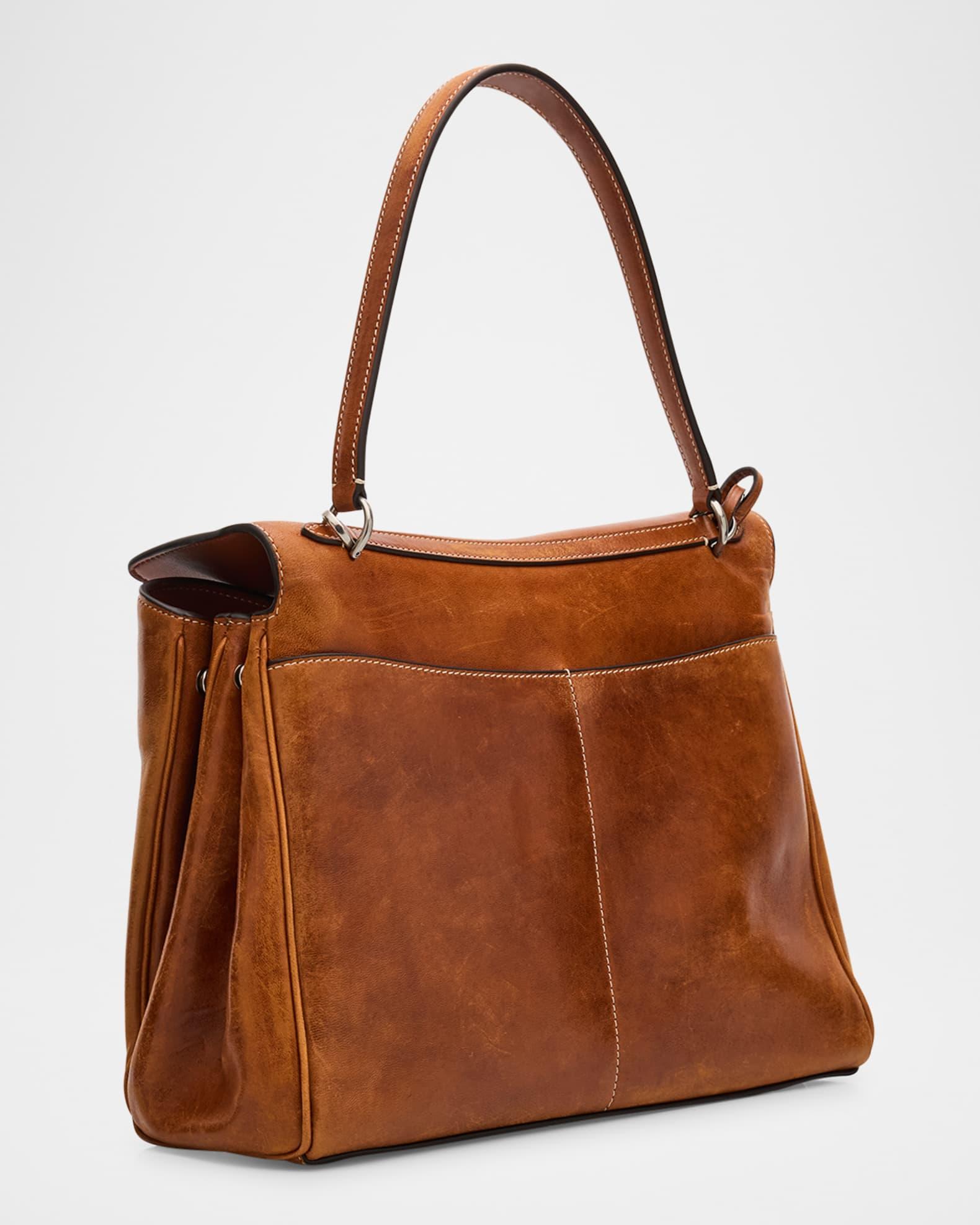 Rodeo Medium Leather Top-Handle Bag Product Image