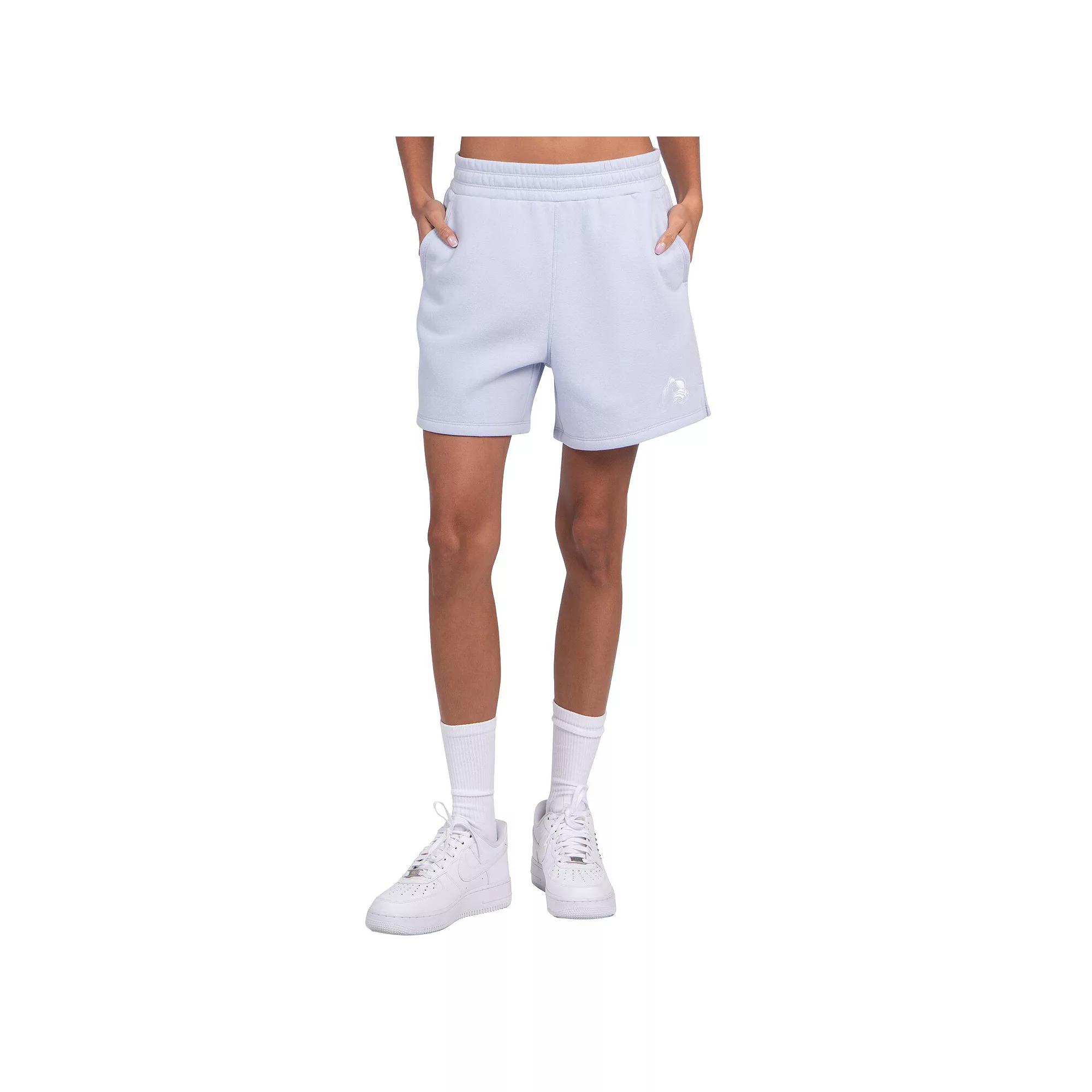 Women's Starter Blue Colorado Avalanche High-Waist Shorts,  Product Image