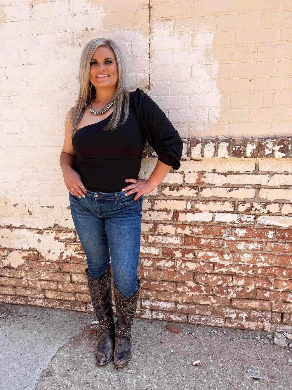 PLUS On The Horizon Black Top* Product Image