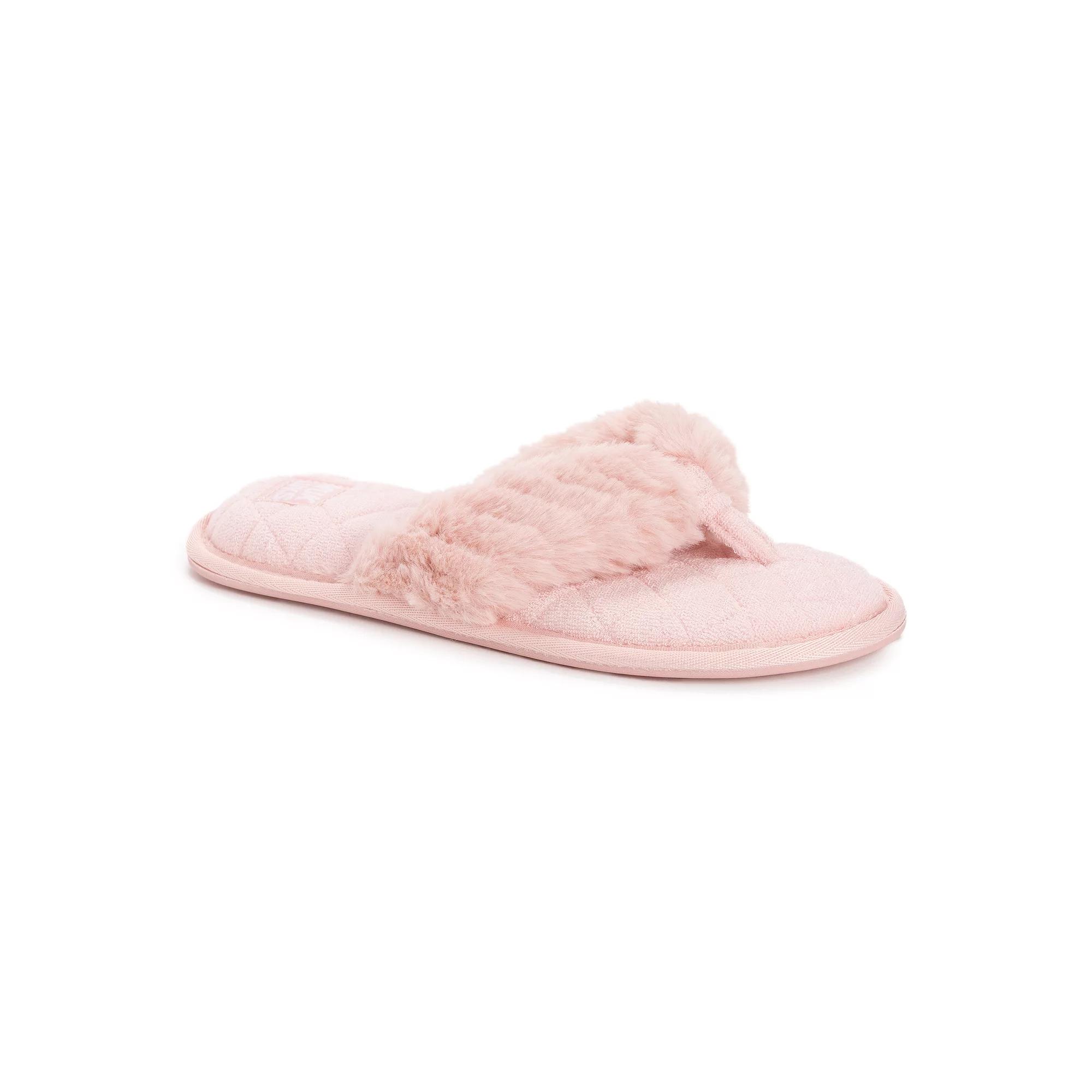 MUK LUKS Womens Maren Thong Slippers Product Image